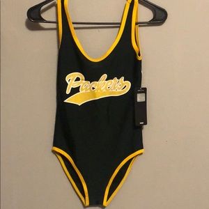 Brand new Packer bodysuit